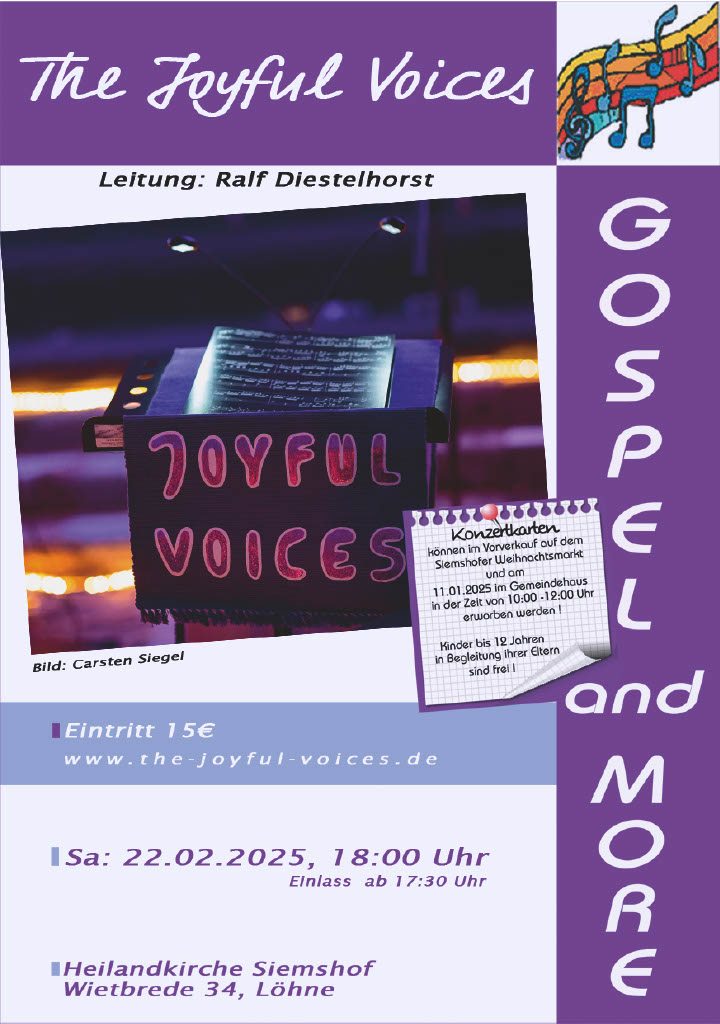 Flyer Konzert 2025